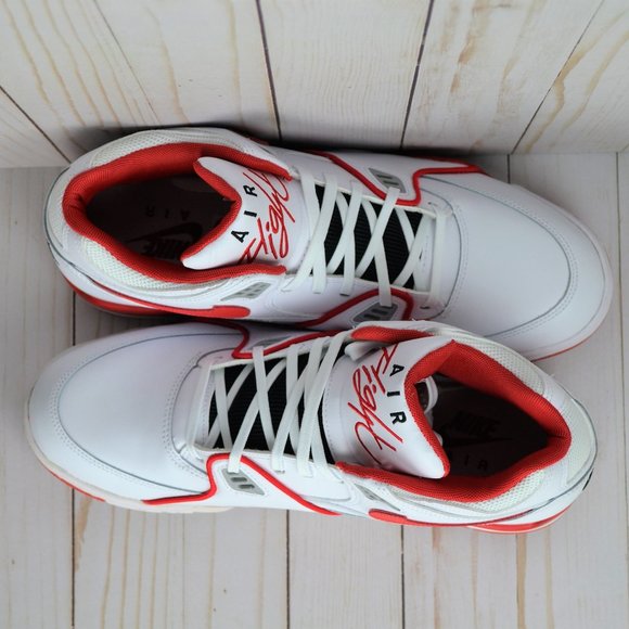 Nike Air Flight 89 LE 'Ron Harper' University Red - Picture 9 of 9